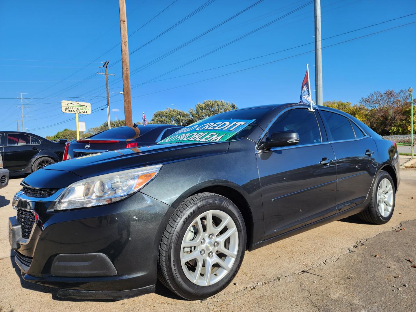 2016 BLACK Chevrolet Malibu Limited LIMITED LT (1G11C5SA2GU) , AUTO transmission, located at 2660 S.Garland Avenue, Garland, TX, 75041, (469) 298-3118, 32.885551, -96.655602 - Photo#8